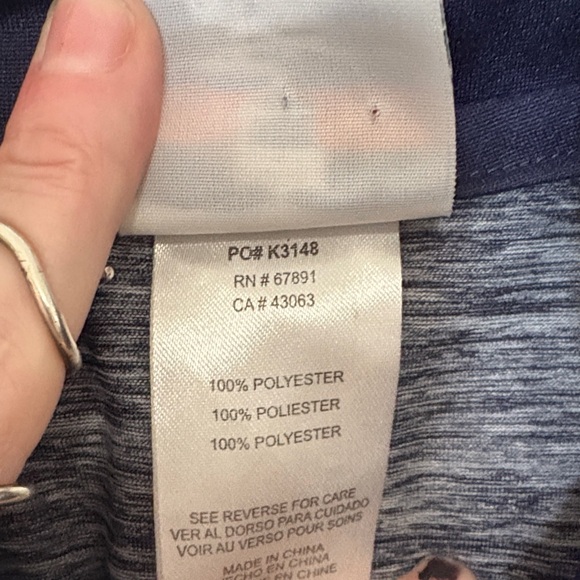 NFL Denver Broncos Youth Dark Gray Quarter-Zip Jersey XL 14-16 - Picture 5 of 5